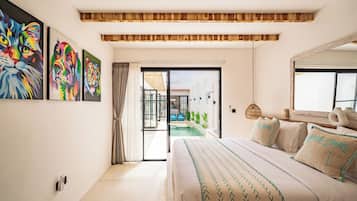 Luxury Villa, Patio, Pool View | View from room
