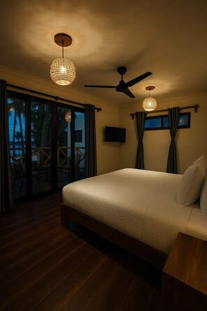 Premium bedding, free WiFi, bed sheets