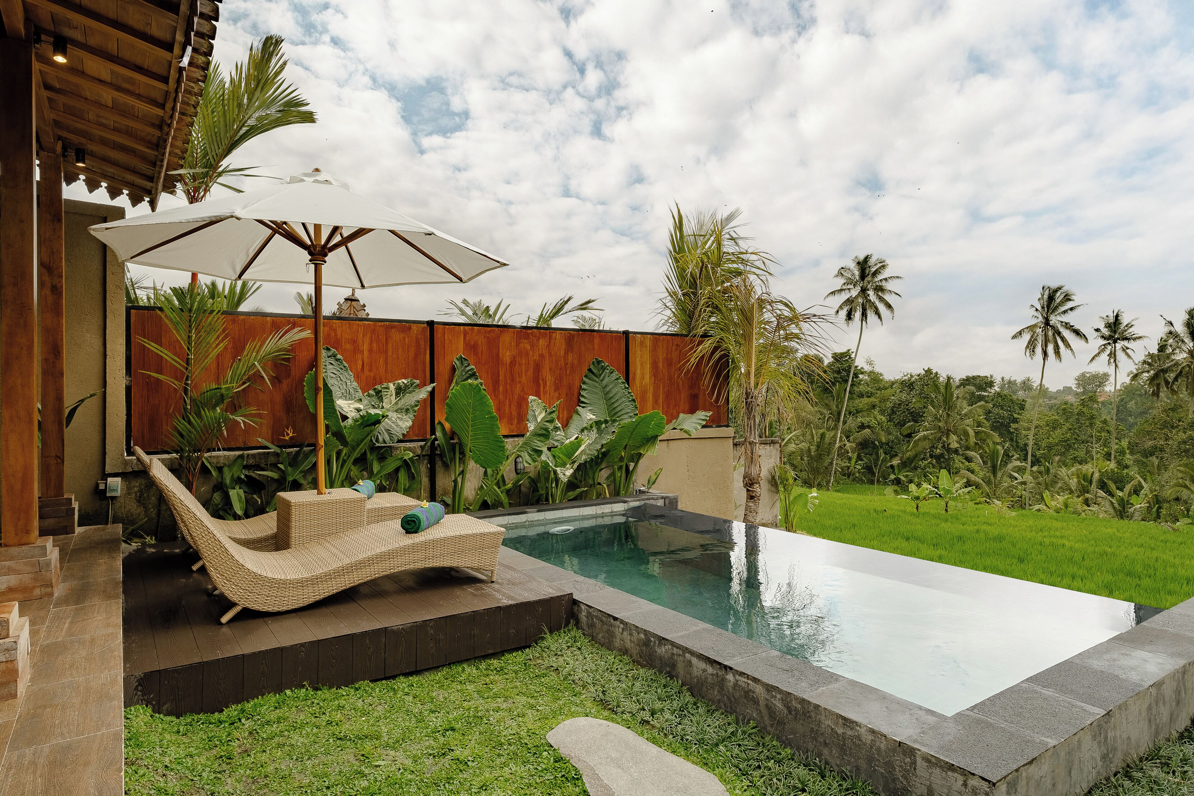 ヴィラ 1 ベッドルーム プールビュー | 部屋からの景観