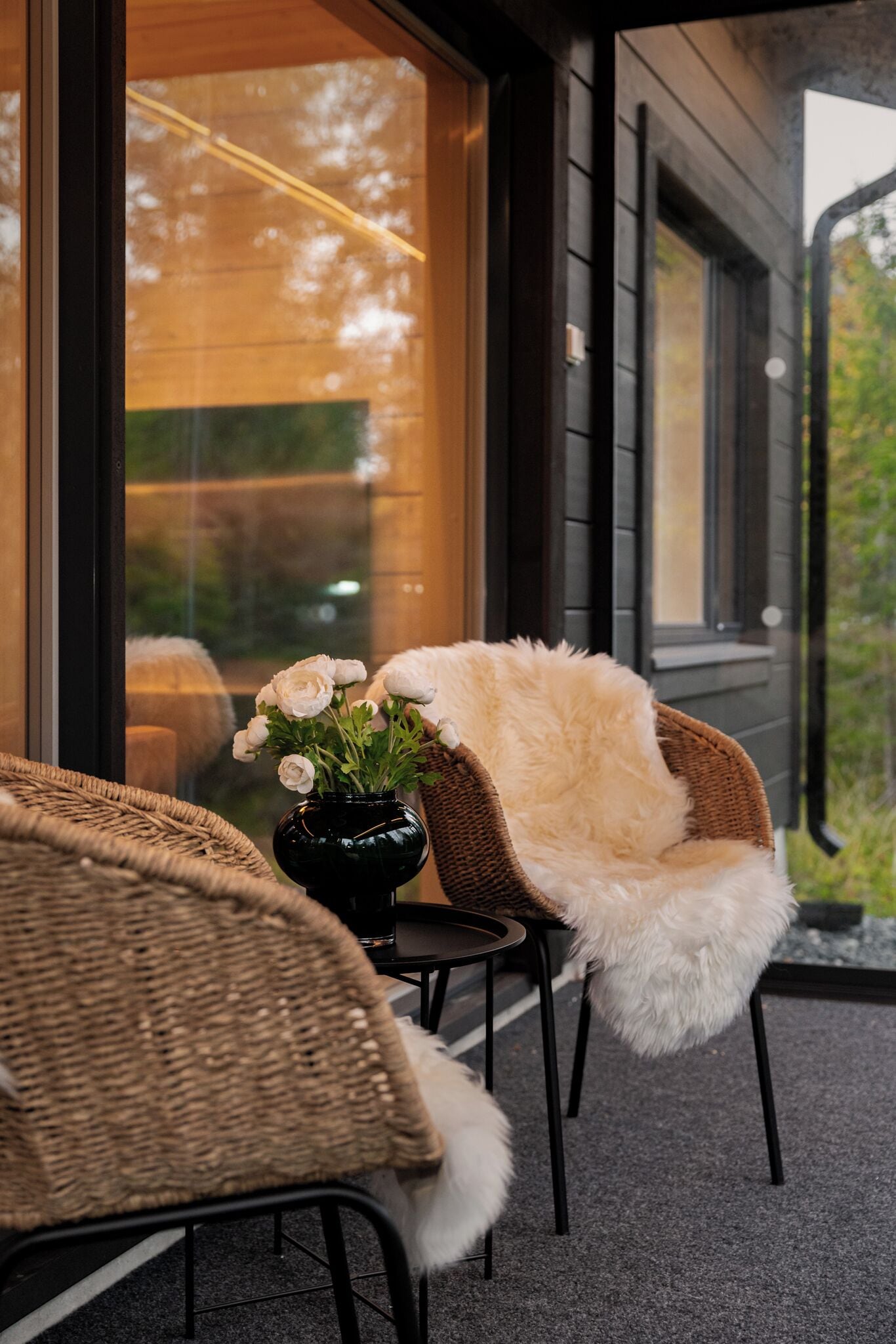 Villa Superior - flera sängar - utsikt mot innergården | Terrass/Patio