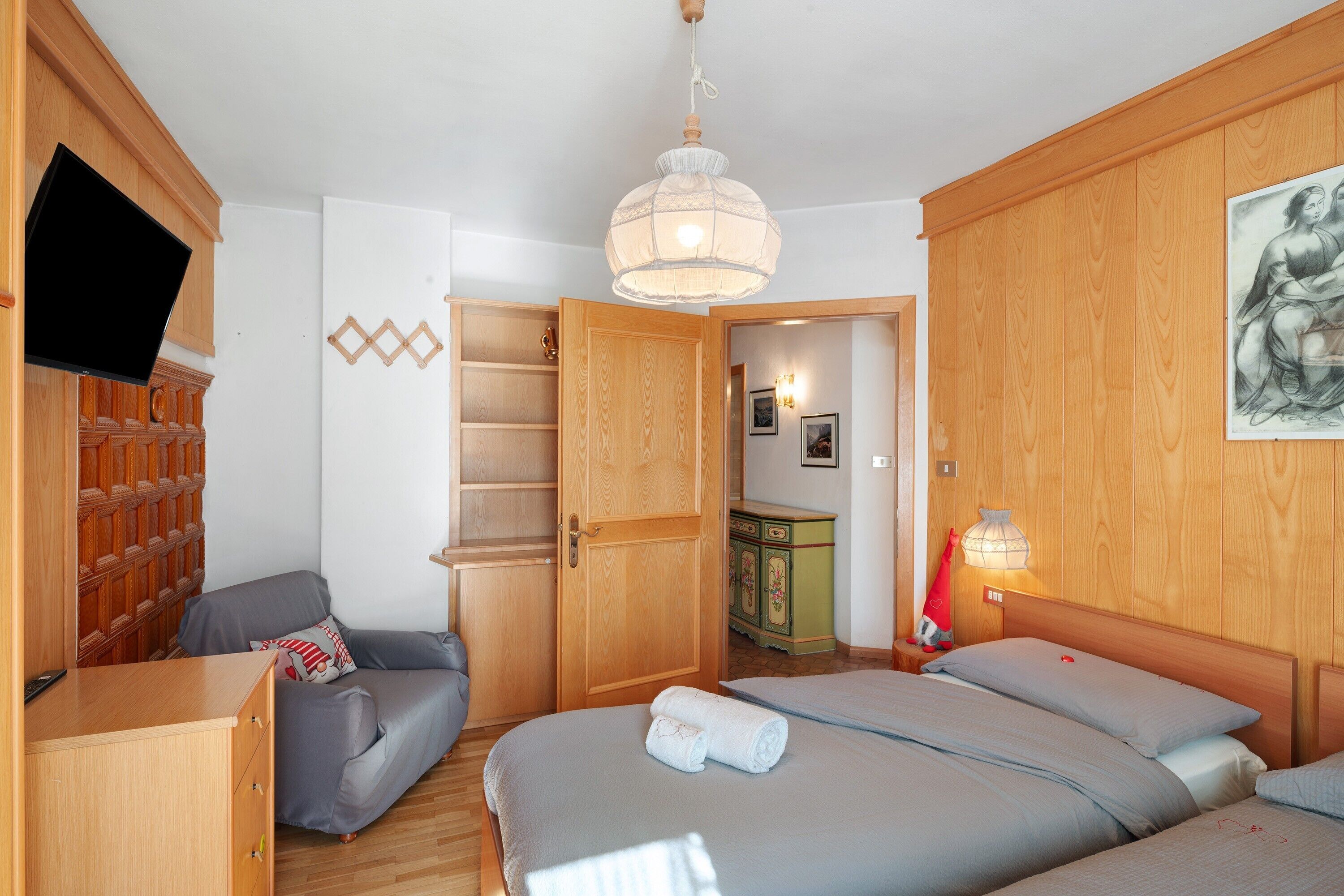 2 sovrum, strykjärn/strykbräda, wi-fi och sängkläder