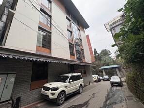 Façade de l’hébergement