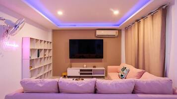 Villa, patio | Área de sala de estar