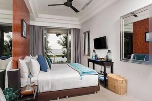 4 habitaciones, caja de seguridad en la habitación y ropa de cama 