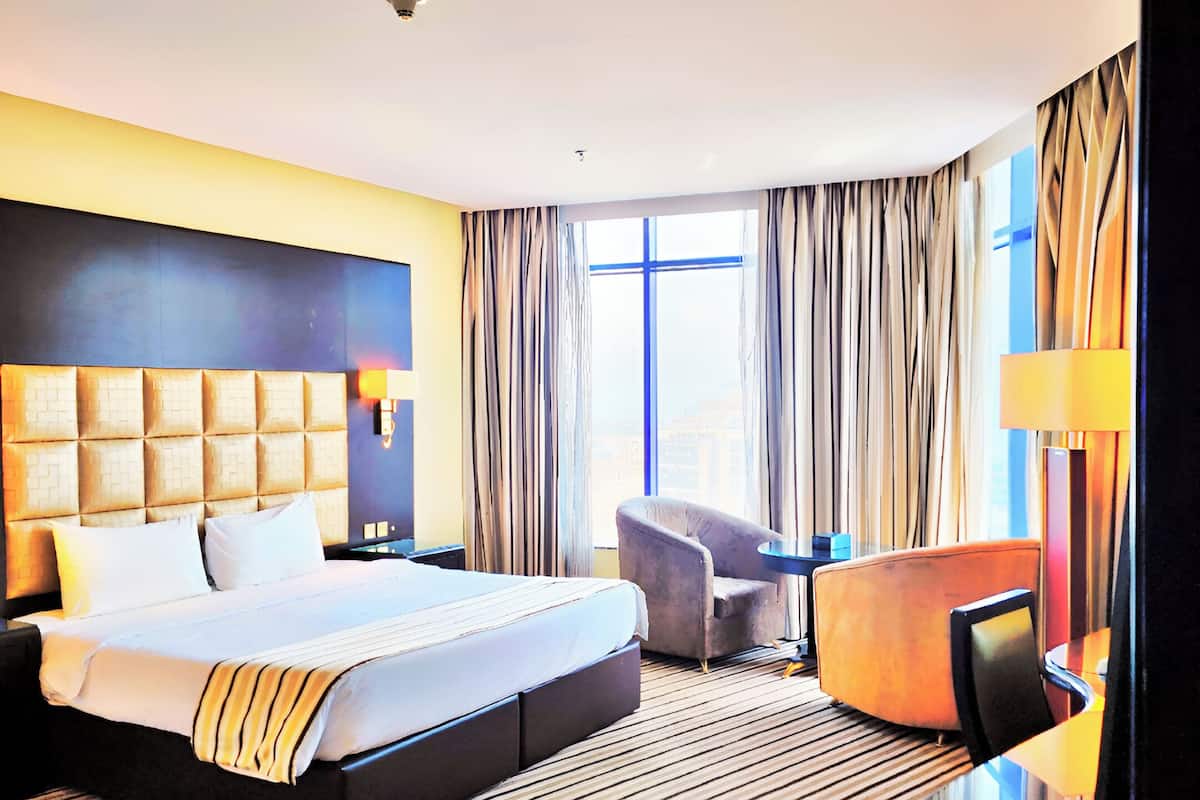 In-room safe, blackout curtains, iron/ironing board, free WiFi