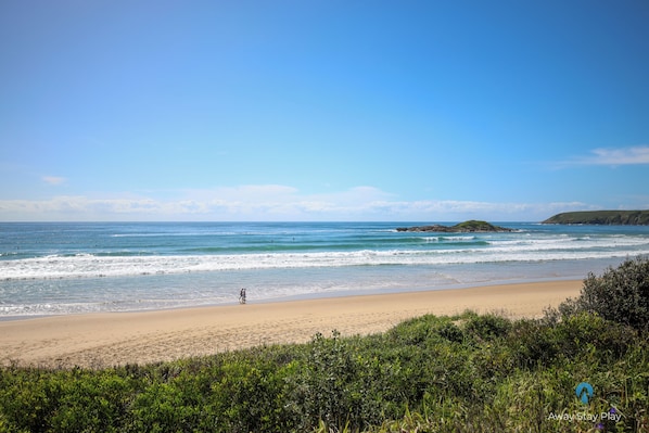 Beach nearby