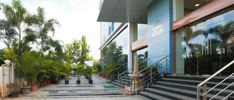 Façade de l’hébergement