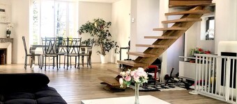  Maison bourgeoise de charme à 1h de Paris – 12 voyageurs – jardin 3 370 m²