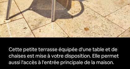 Chambre avec salle d'eau privée