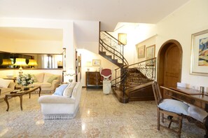 Villa, Patio, Garden View | Living area