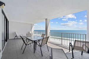 Signature Condo, 3 Bedrooms, Pool View, Beachfront | Balcony