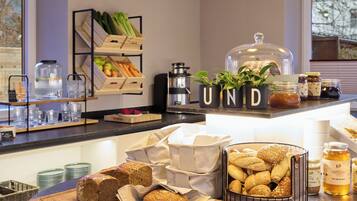 Tägliches inbegriffenes Frühstücksbuffet