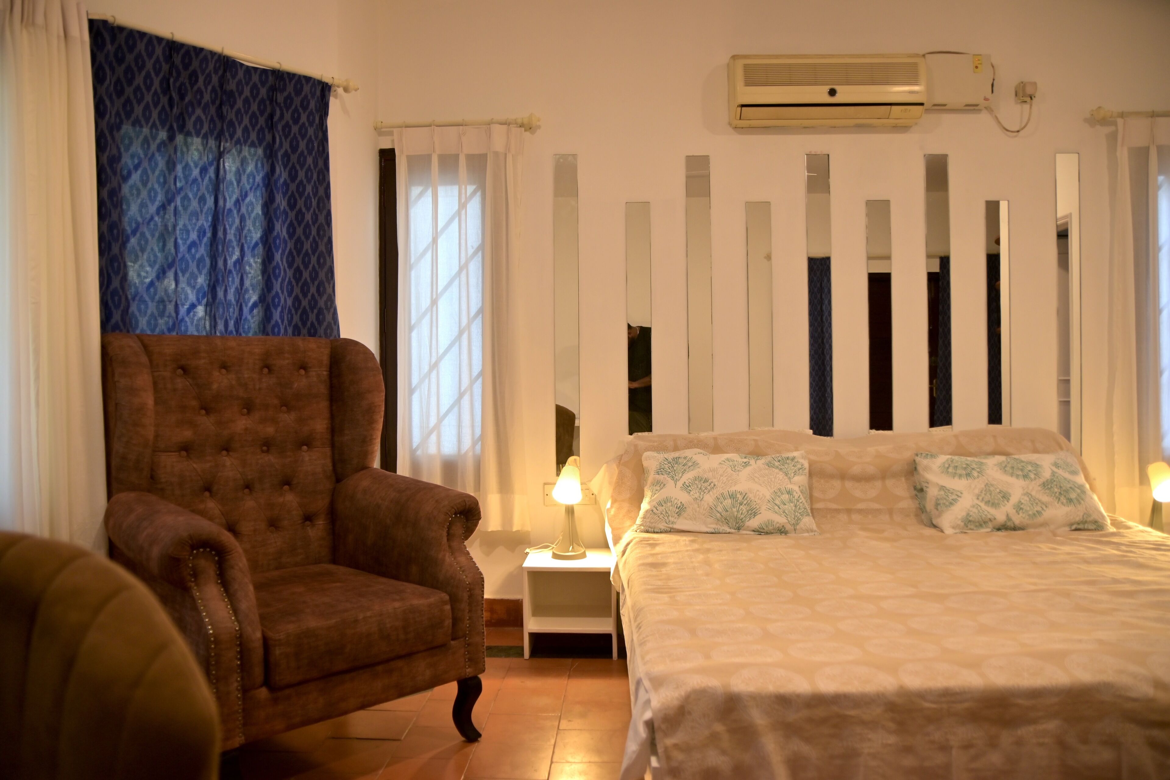 Double or Twin Room, Balcony, Garden View | Desk, iron/ironing board, free WiFi