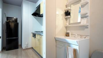 Free toiletries, hair dryer, slippers, bidet