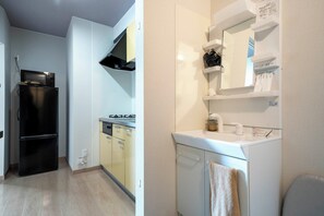 Free toiletries, hair dryer, slippers, bidet