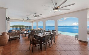Outdoor dining - Central Local - Magens Bay - Postcard Views (St. Thomas)
