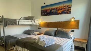 3 chambres, Wi-Fi gratuit, draps fournis