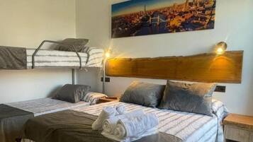 3 dormitorios, wifi gratis, ropa de cama