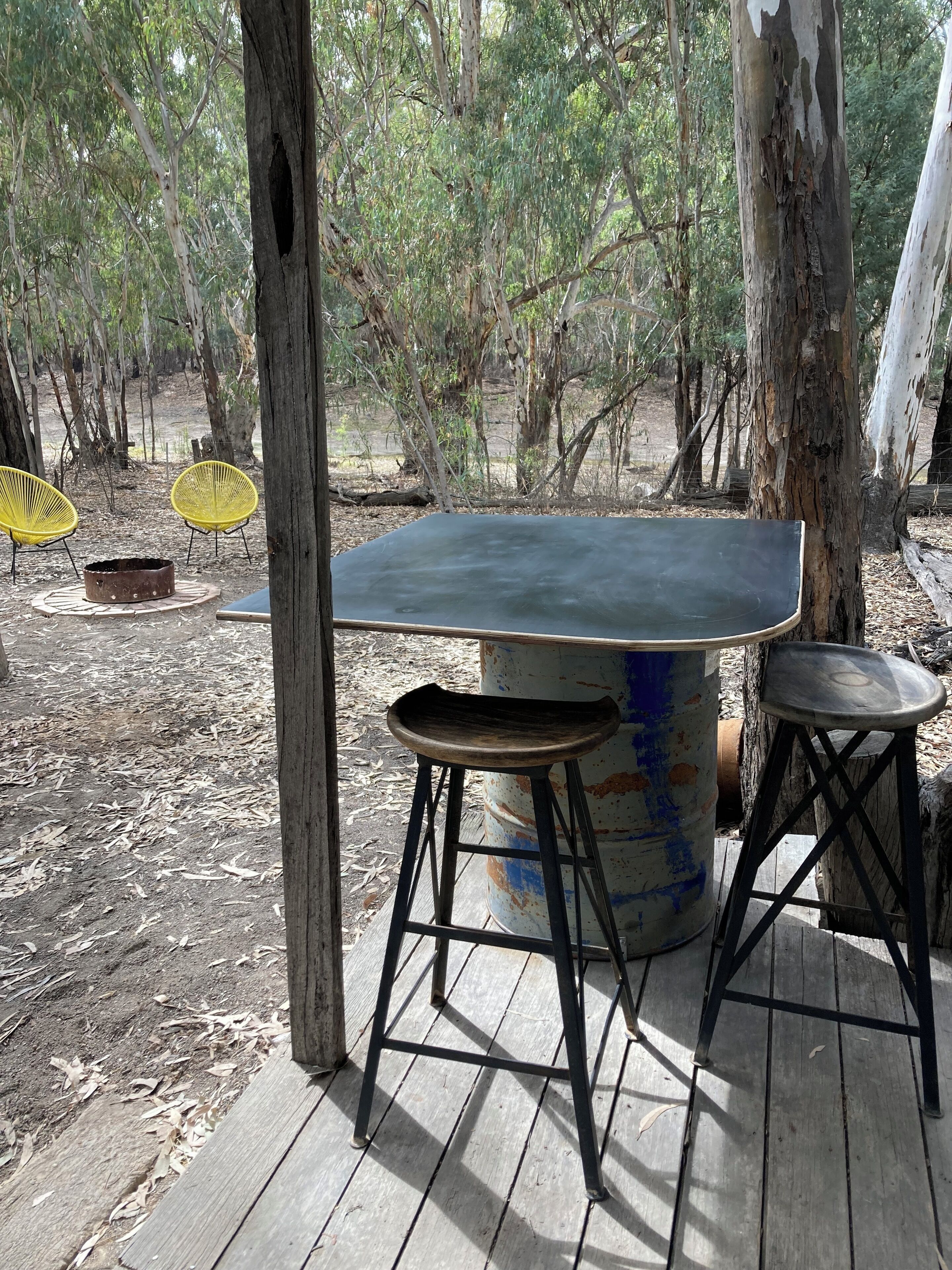 Udendørs spisemuligheder