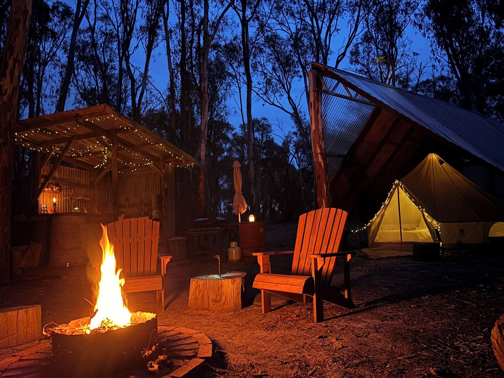 Enceinte de l’hébergement