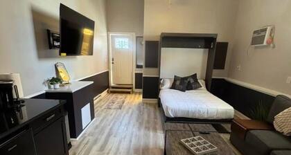 Bright & Stylish studio featuring an open layout, sleek finishes & fully furnished comfort.
