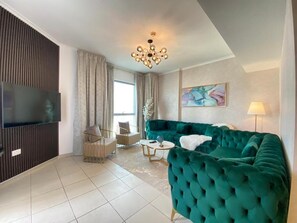 Interior - Durrani Homes - The Residences 5BR Besides Dubai Mall with Burjkhalifa and Fountain view (Dubai)