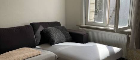 Appartement, 1 chambre, accessible aux personnes à mobilité réduite, fumeur | Salle de séjour