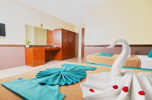 Wifi gratis y ropa de cama