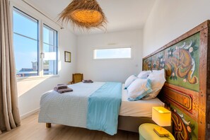 5 bedrooms, iron/ironing board, WiFi, bed sheets - Ker Anna, 120m from the beach, sea view (Plounéour-Brignogan-plages)