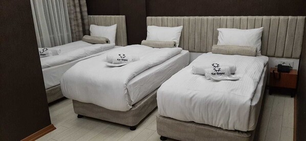 Triple Room, 3 Single Beds