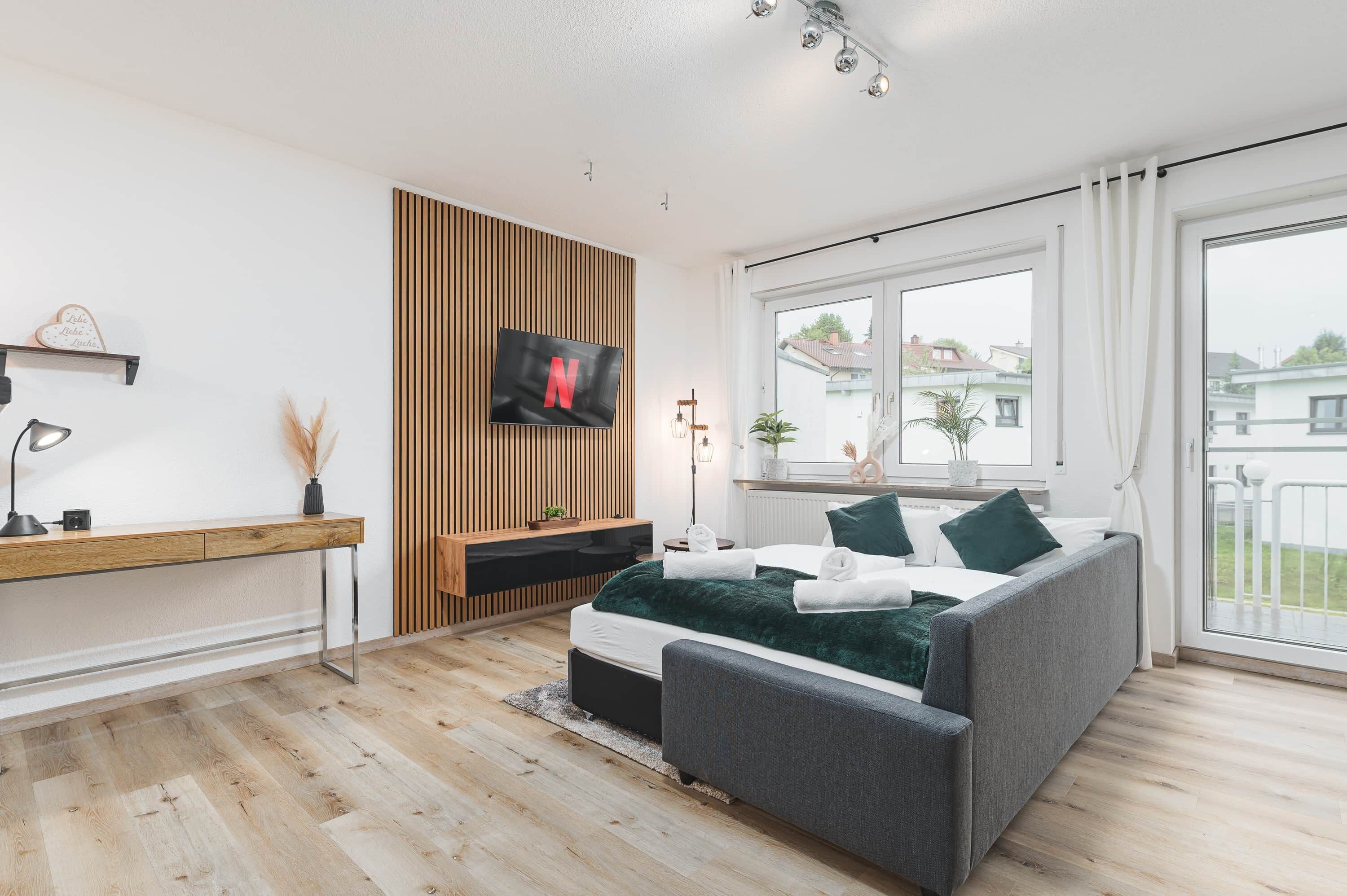 1 Schlafzimmer, Schreibtisch, Bügeleisen/Bügelbrett, kostenloses WLAN