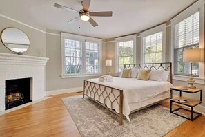 4 bedrooms, iron/ironing board, travel crib, WiFi