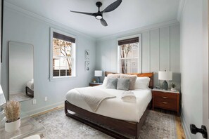 3 bedrooms, iron/ironing board, travel crib, WiFi