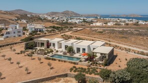 Exterior - Ampelas 4BR Villa, Private Pool, To Ktima Paros (Paros)