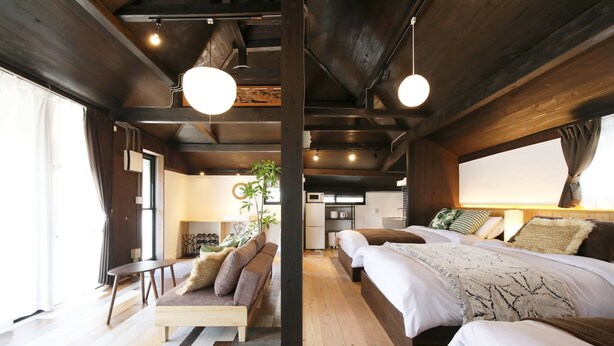 Villa | Blackout drapes, WiFi (free) - Ryukyu Kominka Yamakawa House (Motobu)
