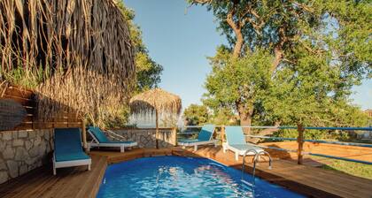 Villa Kalimoukos with Sea View, Wi-Fi and Air Conditioning