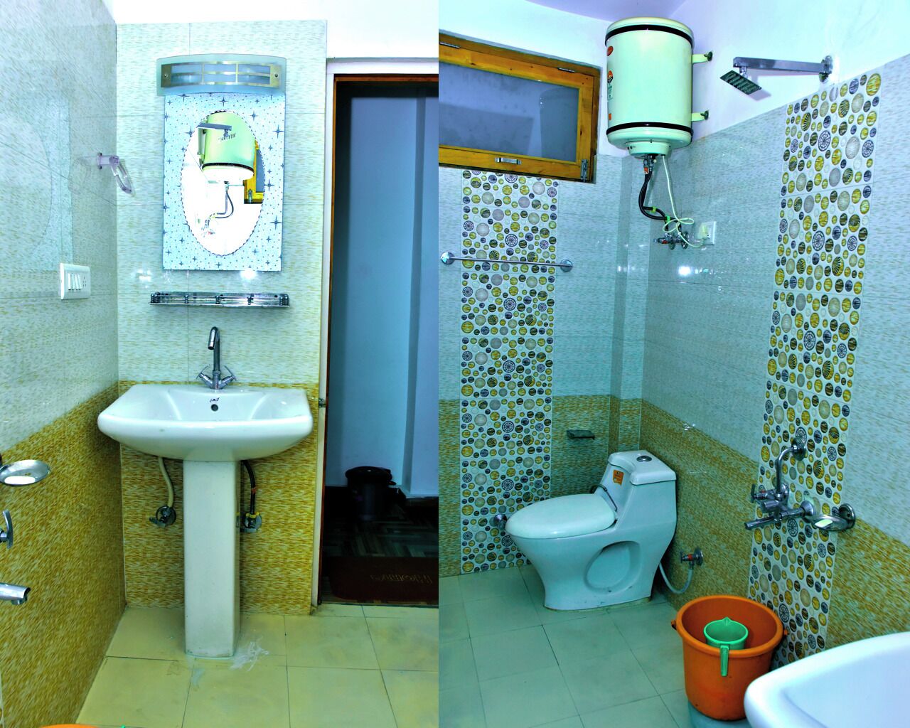 Superior Double Room, Mountain View | Bathroom | Towels, soap, shampoo, toilet paper