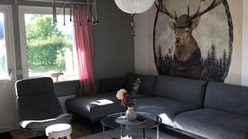 Deluxe huis, 4 slaapkamers, uitzicht op tuin | Verduisterende gordijnen, een strijkplank/strijkijzer