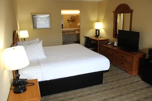 1 slaapkamer, een strijkplank/strijkijzer, gratis wifi, beddengoed