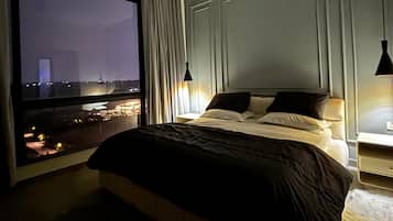 2 chambres, fer et planche Ă repasser, Wi-Fi, draps fournis