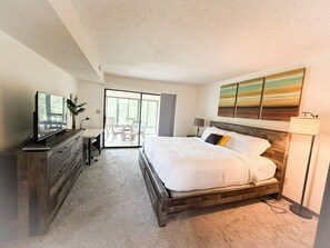 2 slaapkamers, een strijkplank/strijkijzer, gratis wifi, beddengoed