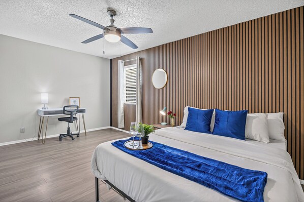 1 bedroom, WiFi, bed sheets