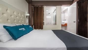 Couette en duvet d'oie, matelas Select Comfort, bureau
