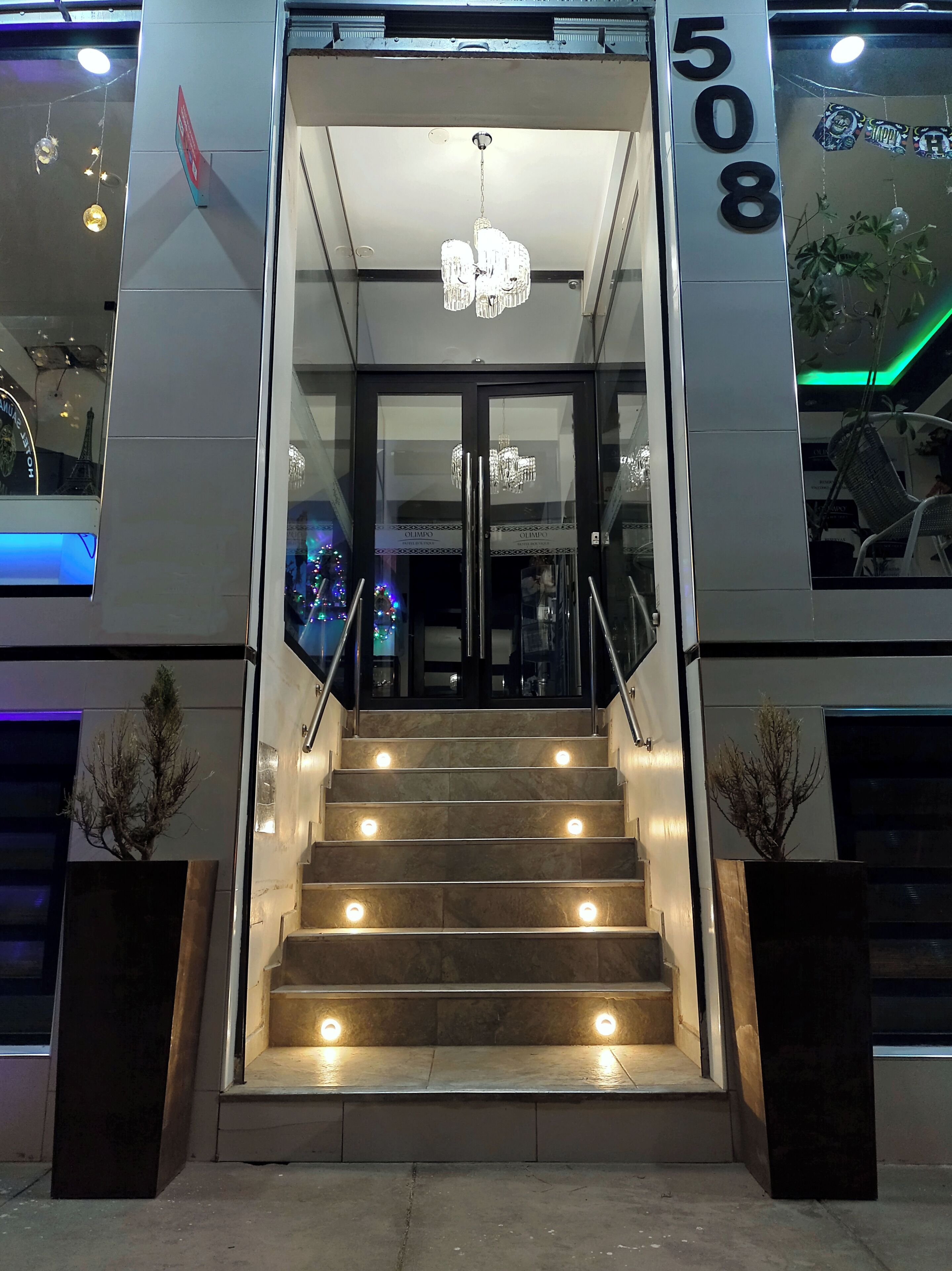 Façade de l’hébergement