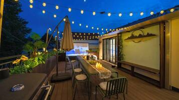 Senior-einbýlishús | Verönd/útipallur