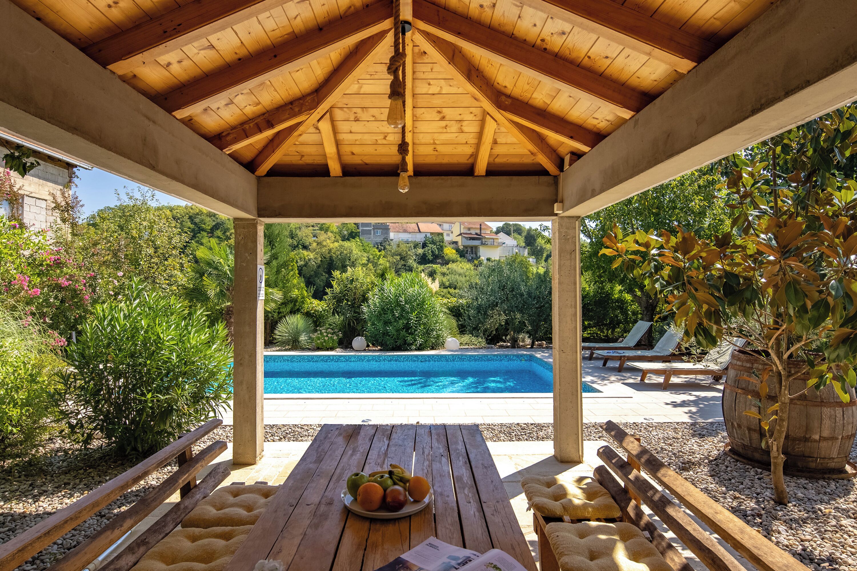 Familienhaus, 3 Schlafzimmer, 2 Bäder (Holiday Home Ljubica with Pool) | Eigener Pool