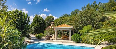 Family House, Multiple Bedrooms, 2 Bathrooms (Holiday Home with Pool near Makarsk) | Pool | Seasonal outdoor pool