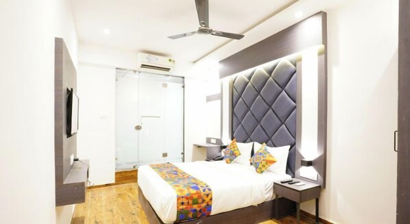 Quarto casal, vista para a cidade | Wi-Fi de cortesia