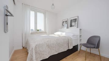 2 chambres, fer et planche Ă repasser, lit parapluie, Wi-Fi