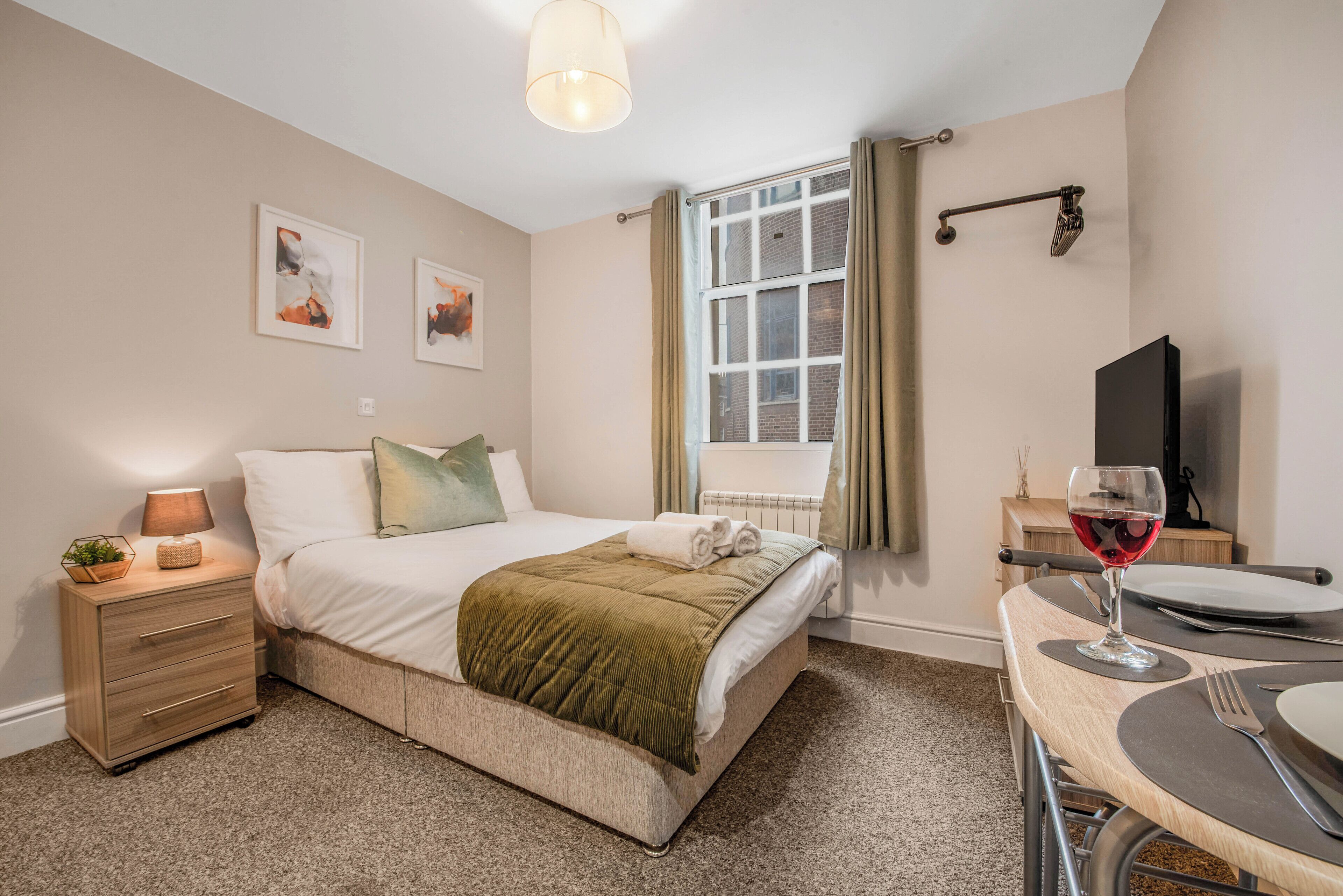 1 Schlafzimmer, Bügeleisen/Bügelbrett, kostenloses WLAN